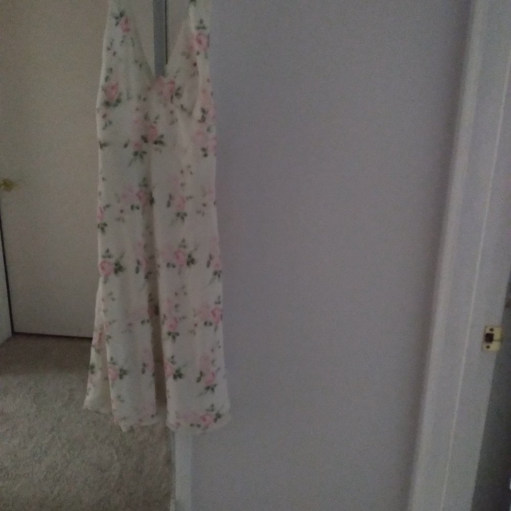 Betsey Johnson silk halter dress